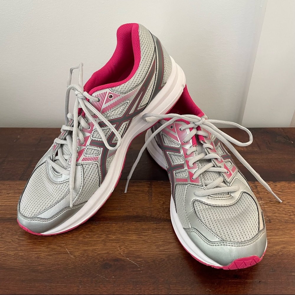 ASICS Jolt Women's Running Shoes size 10 pink and silver